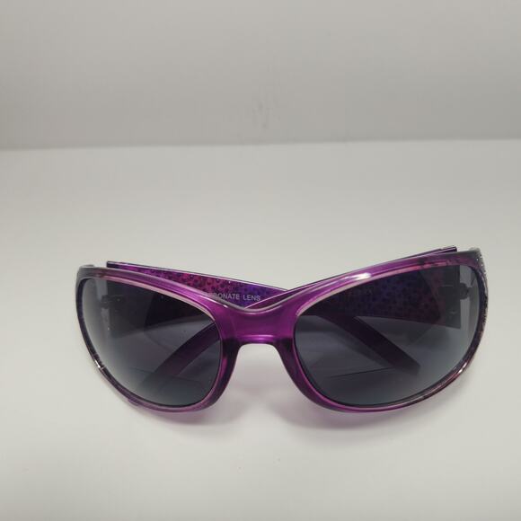 Global Vision Galaxy Lav +2.50 Sunglass Readers Sparkle Purple Glitz - Picture 3 of 11